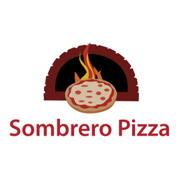 Sombrero Pizza Leicester logo.